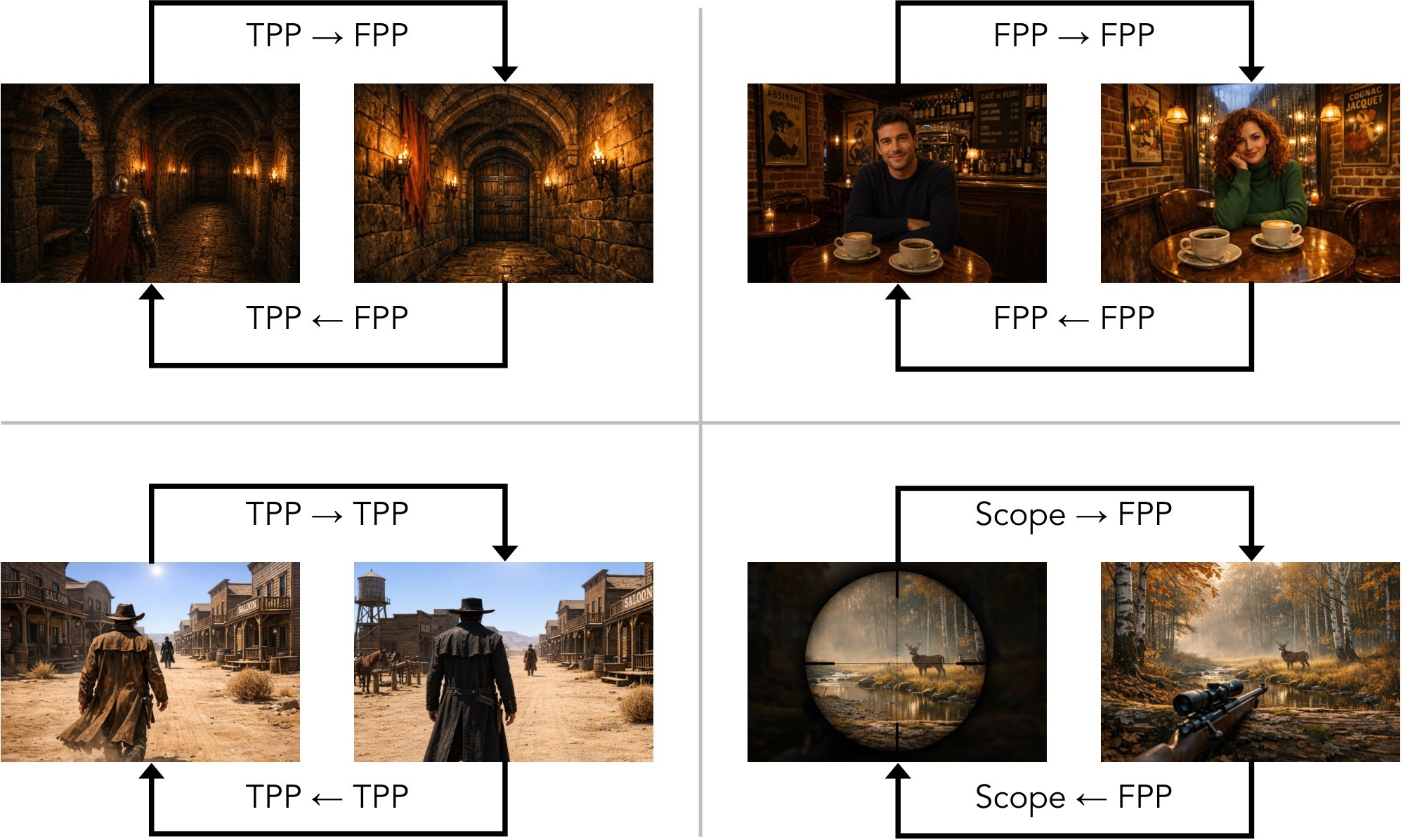 Figure 11. Perspective-switching taxonomy.