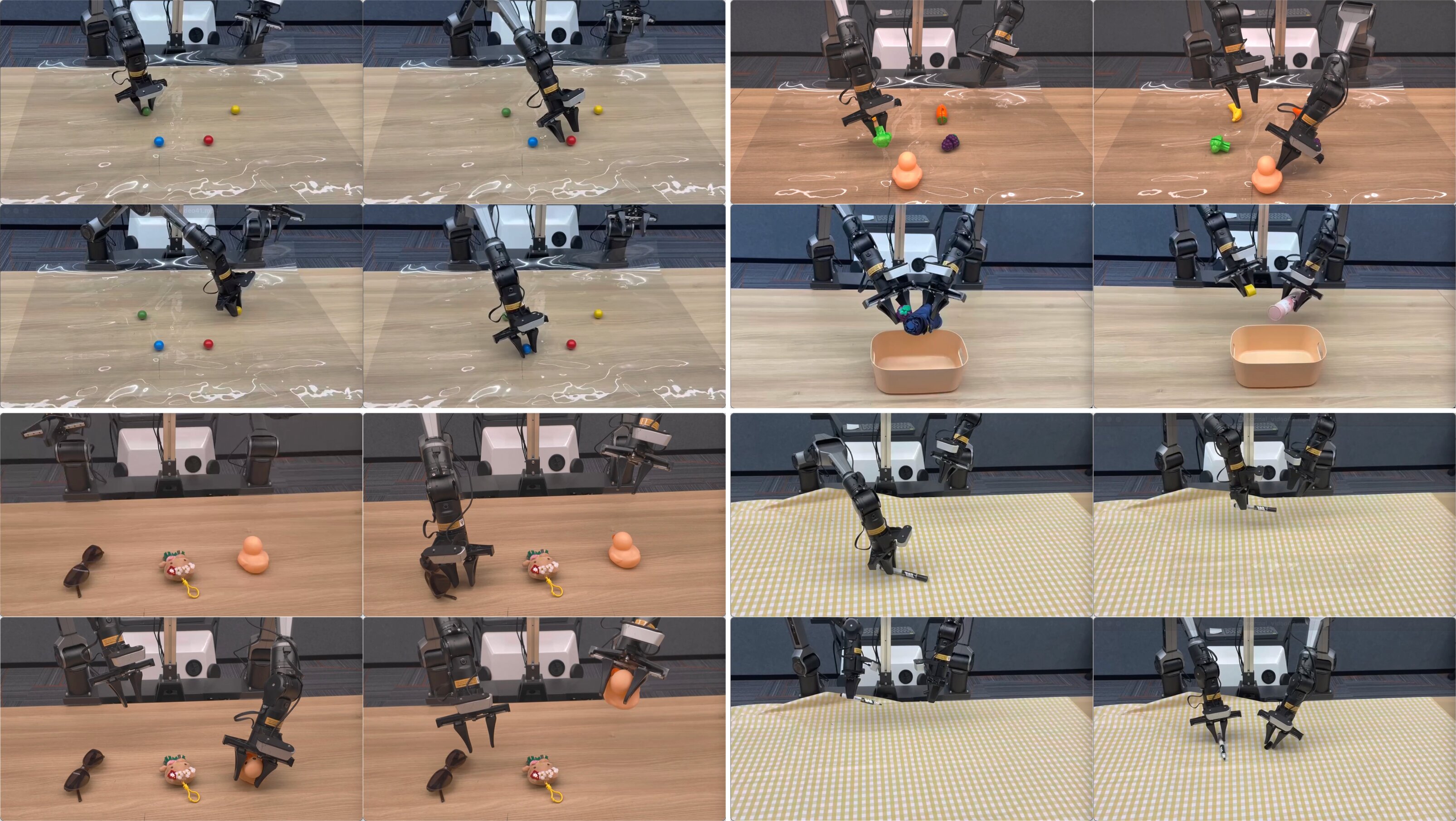 Figure 5. Qualitative out-of-distribution generalization.