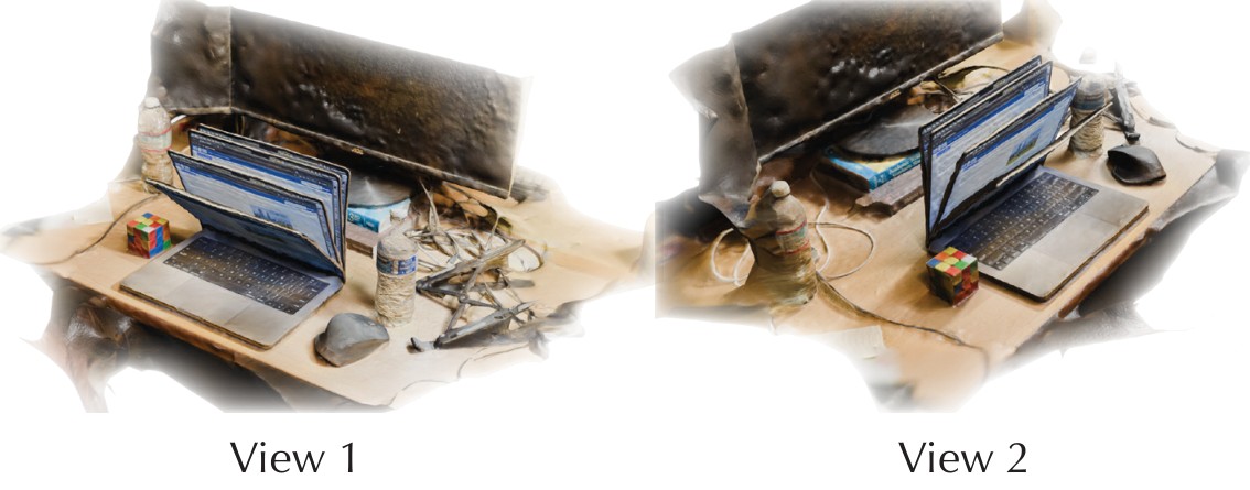 Figure 6. Simulating real objects.
